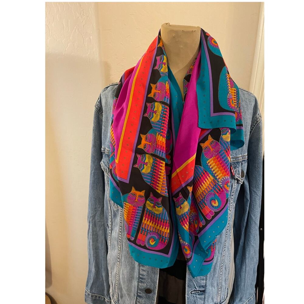 Laurel Burch cat scarve